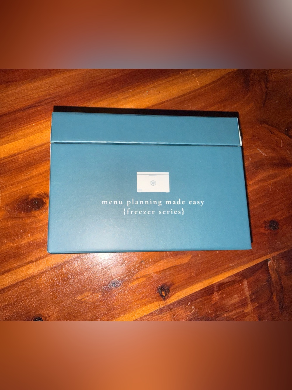 Menu Planning Made Easy Freezer Series Box with freezer cards